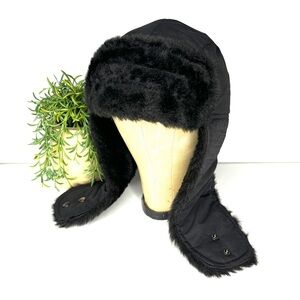 THE NORTH FACE TRAPPER EXPEDITION HAT BLACK Unisex Men’s Womens Winter Snow Wind